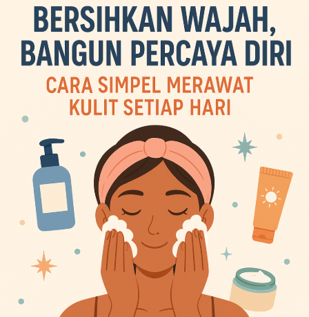 Bersihkan Wajah, Bangun Percaya Diri: Cara Simpel Merawat Kulit Setiap Hari