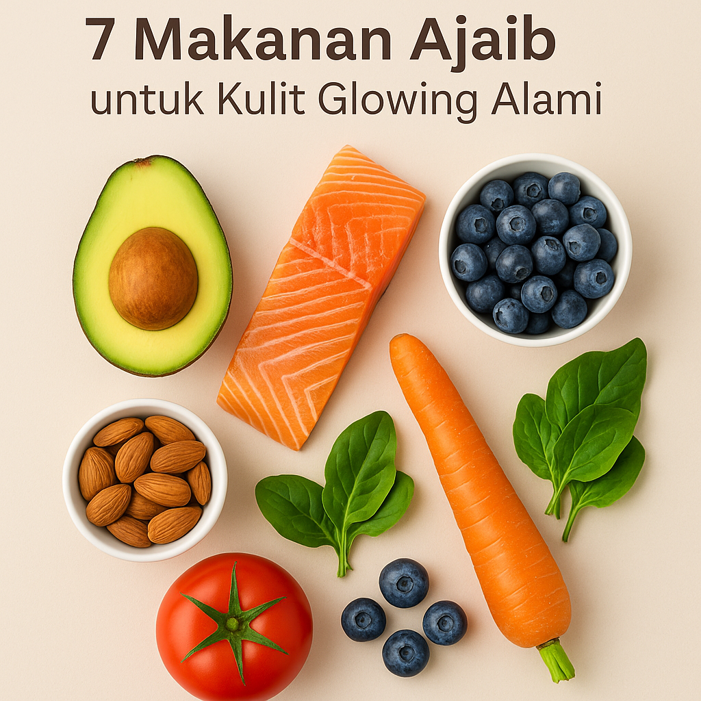 Makan Cantik: 7 Makanan Ajaib untuk Kulit Glowing Alami