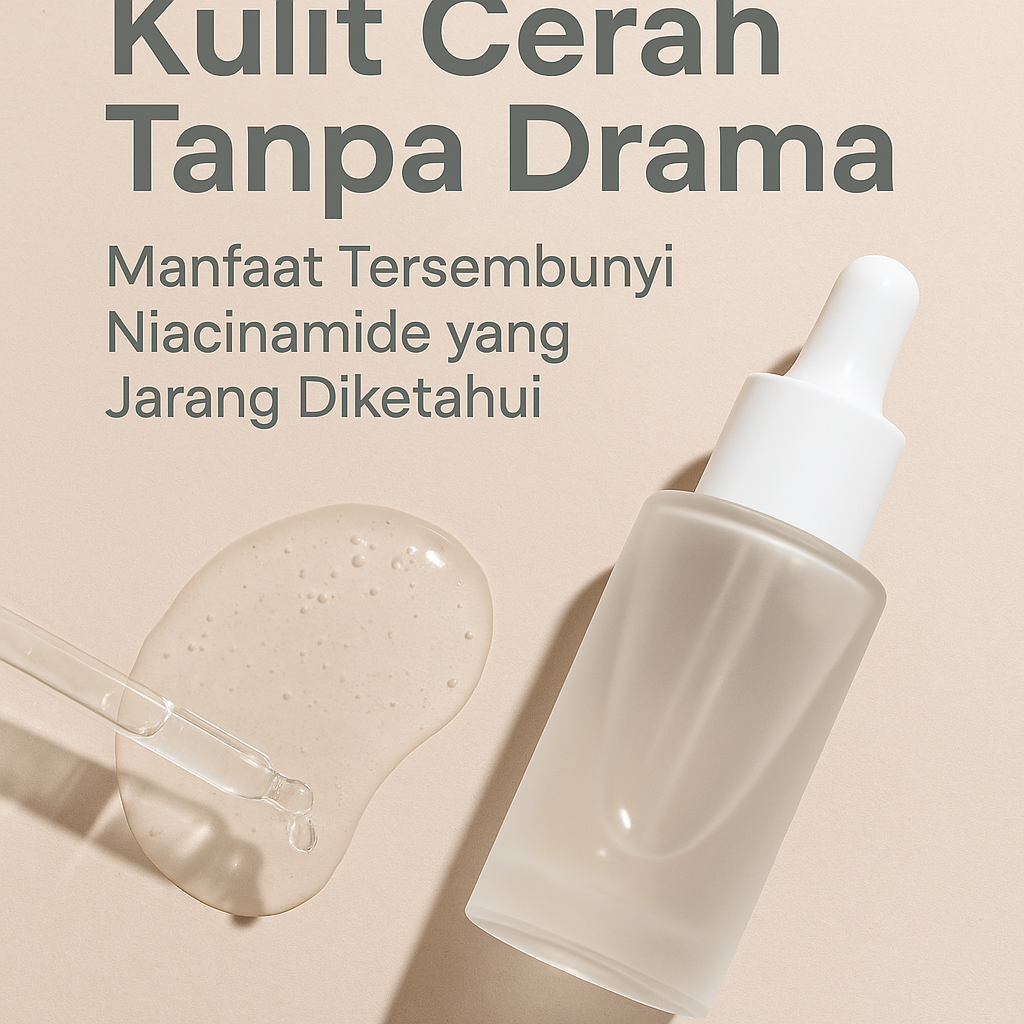 Kulit Cerah Tanpa Drama: Manfaat Tersembunyi Niacinamide yang Jarang Diketahui